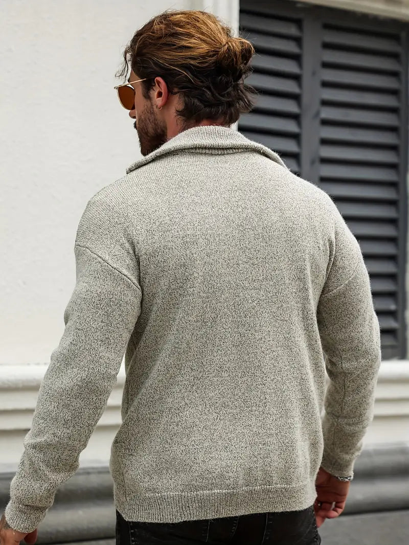 Sweater with Zipper