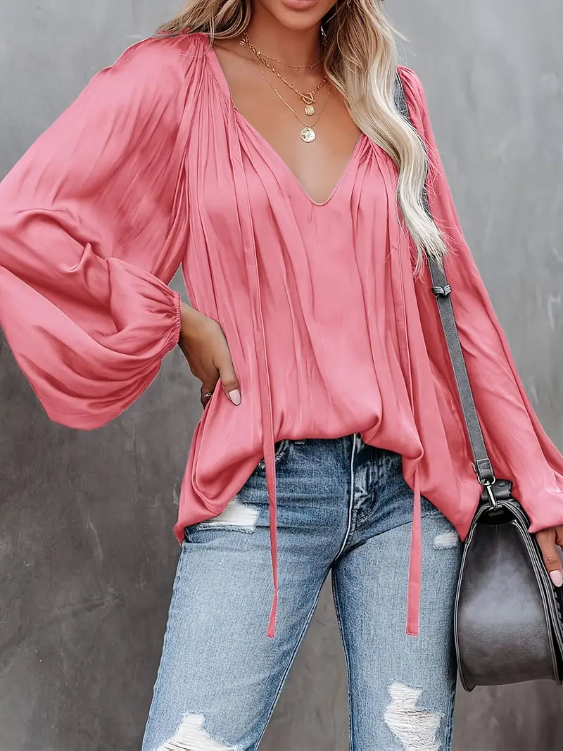 Satin blouse